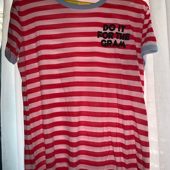 Stripped “PINK” shirt - Picture 1 of 5
